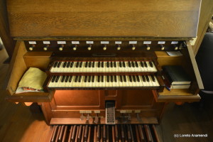 Sagrada Familia - órgano Cavaillé-Coll Convers - limpieza - consola