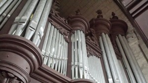 Fachada del órgano Cavaillé-Coll de Saint Sever