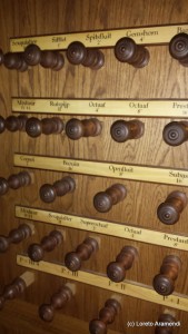Ciboure - Visite orgue Thomas - Registres