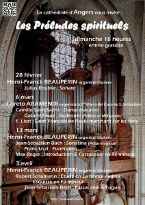 Concierto - Catedral de Angers - Francia