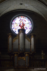 Fachada del órgano de El Vendrell