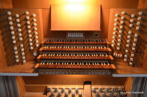 Consola del Órgano Monumental Cabanilles
