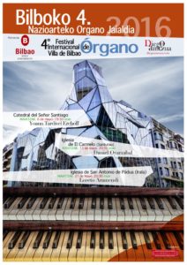 4º Festival de Órgano de Bilbao - Asociación de Amigos del Órgano de Bizkaia “Diego Amezua”