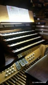 Consola órgano Mutin Cavaillé-Coll - Basílica Santísimo Sacramento