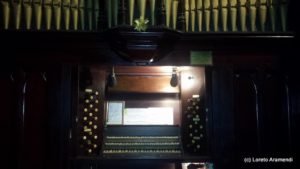 Consola órgano Forster & Andrews - Iglesia Metodista - Buenos Aires