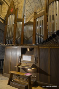 Fachada del órgano - San Vicente de la Barquera