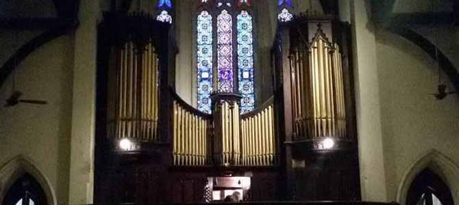 Konzert mit der Orgel Forster & Andrews (1882) – Buenos Aires – Argentinien – August 2016