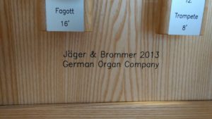 Orgue Jäger & Brommer - Sendai - Japon