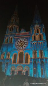Jeux Lumières - Cathédrale de Chartres