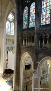 Vue haute - Cathédrale de Chartres