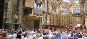 Concierto de órgano en Montserrat
