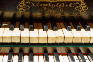 Spanish Aristide Cavaillé-Coll pipe organ - Signature- Basilica Santa Maria - San Sebastian - Basque country - Spain