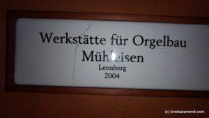 OrgelKonzert - Stuttgart - Orgel signature