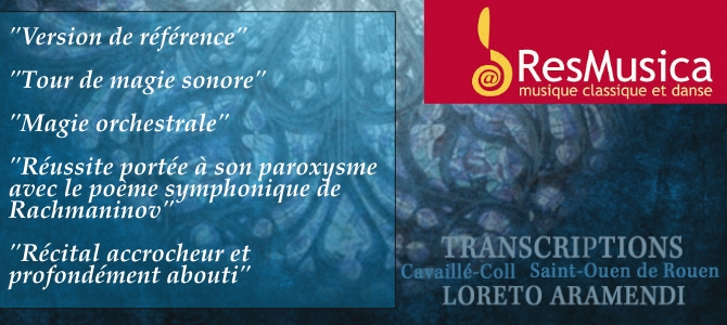 Review by ResMusica of the double CD “Transcriptions”