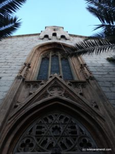 Front - Anglican church - Athens - Greece