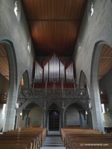 Organ concert - Burgdorf - Switzerland - Loreto Aramendi