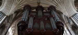 Exeter pipe organ