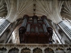 Concierto al órgano Loosemore/Harrisson en la cathedral de Exeter - Inglaterra - Agosto 2018