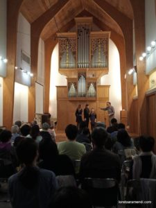 Loreto Aramendi - Organ Concert Bach Grove - Tsukuba - Japan