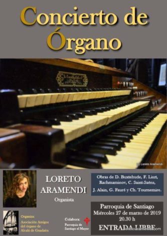 de órgano Albert Keates, Sheffield – Alcalá Guadaíra – Abril 2019 – Aramendi