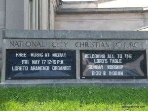 National City Christian Church – Washington DC – EEUU