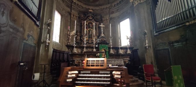 Concert d’orgue – Varallo – Italie – Septembre 2022