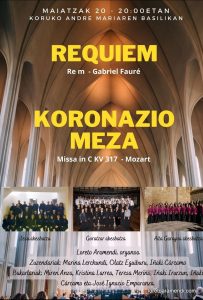 Requiem - G. Fauré - Basílica Santa Maria - Donostia