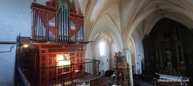 Concert d’orgue – Treviana – La Rioja – juillet 2024