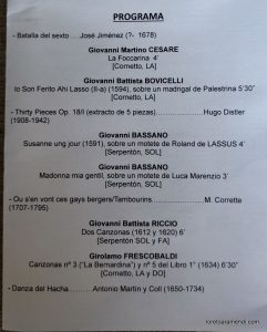 Concierto de órgano – Ezcaray – Julio 2025
