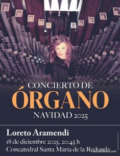 Concierto de órgano - Concatedral de Santa Maria de la Redonda - Logroño - España - Noviembre 2025