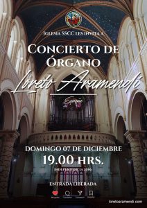 Concierto de órgano - Iglesia de los Sagrados Corazones - Valparaíso - Chile - Diciembre 2025